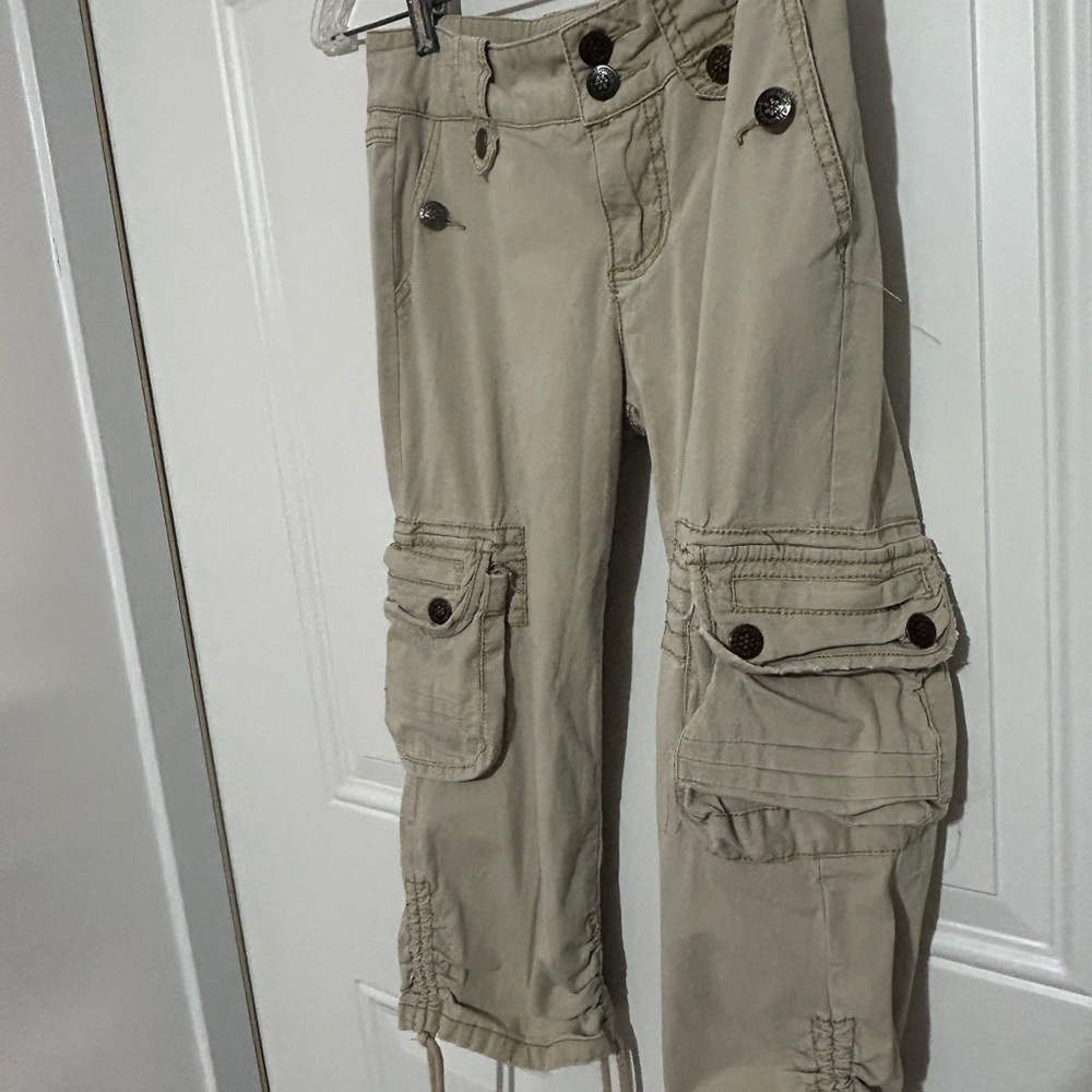 Stylish Kids Tan Cargo Pants